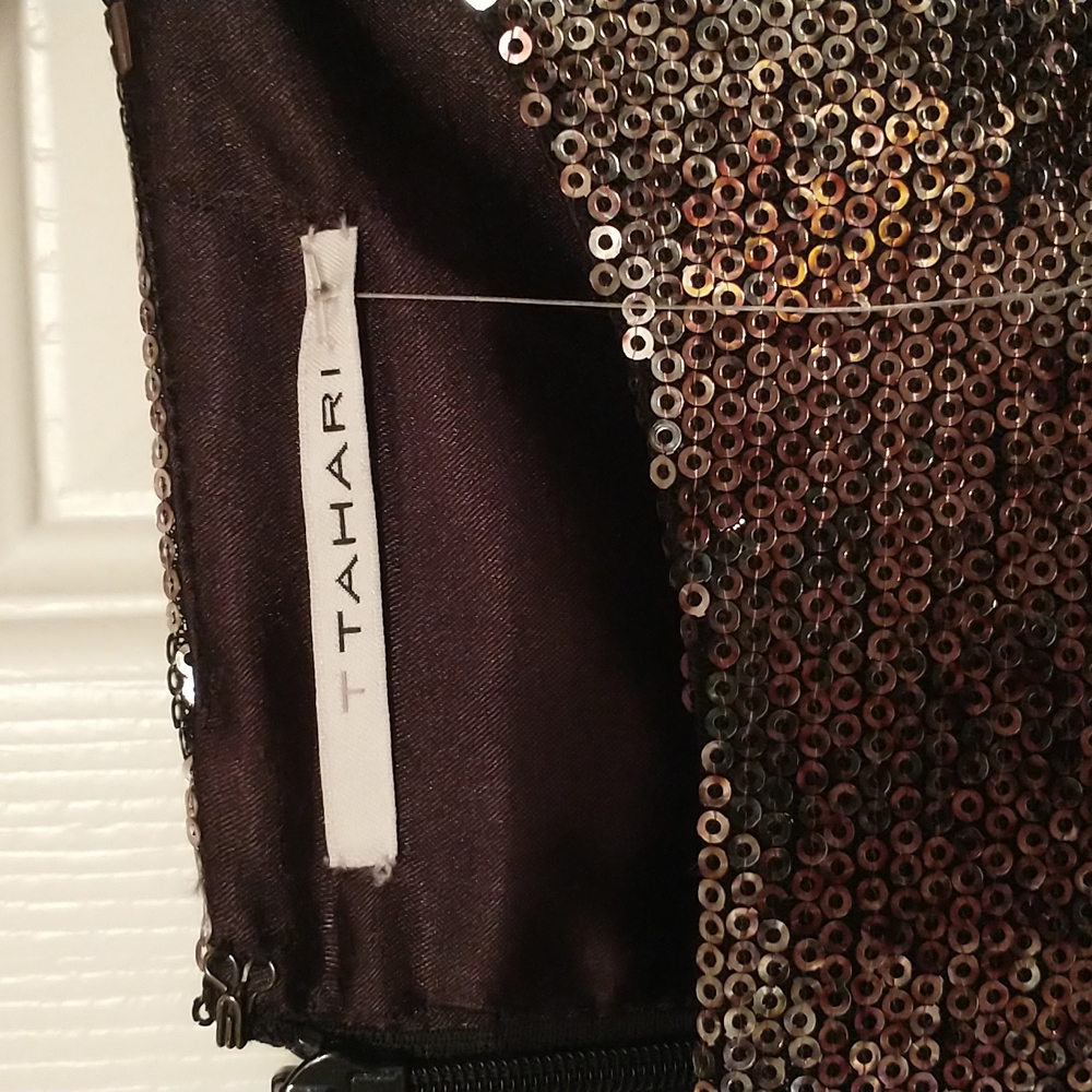 New Tahari Sequin Dress - Picture 3 of 7